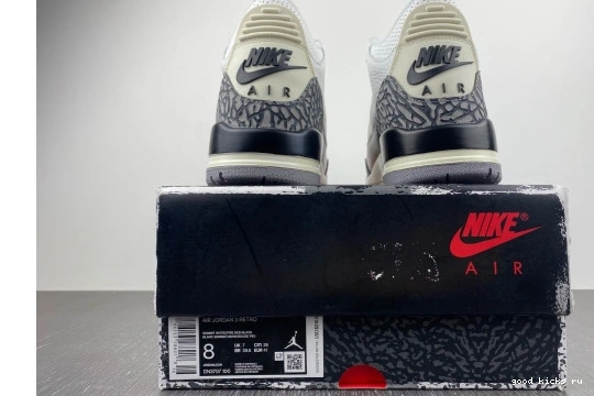 DN3707-100 Cement DN3707-100 Reimagined White Retro Jordan 3 0331